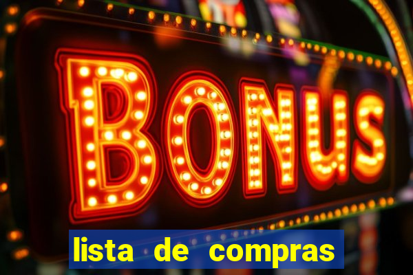 lista de compras supermercado completa pdf